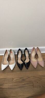Jessica Simpson Pointy Pump Heel Bundle LOT Sz 7